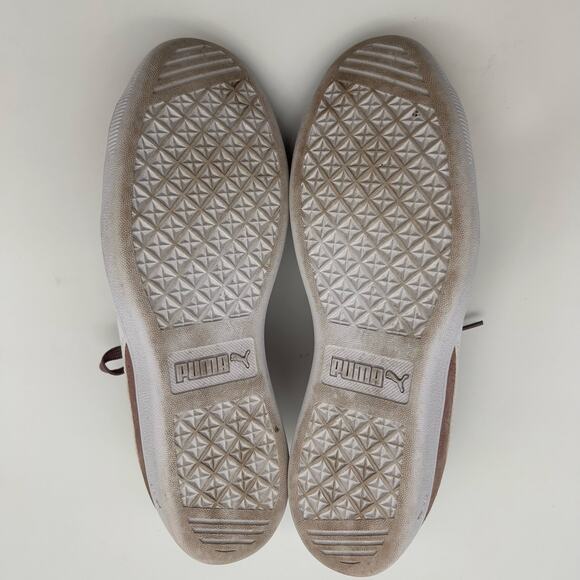 Puma Vikky Suede Shoes Women's 8 Purple Athletic Soccer Sneakers 370202-01 - Picture 7 of 8